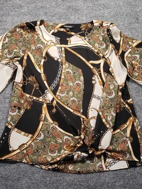 Roz & Ali Patterned Blouse Patterned Chic
